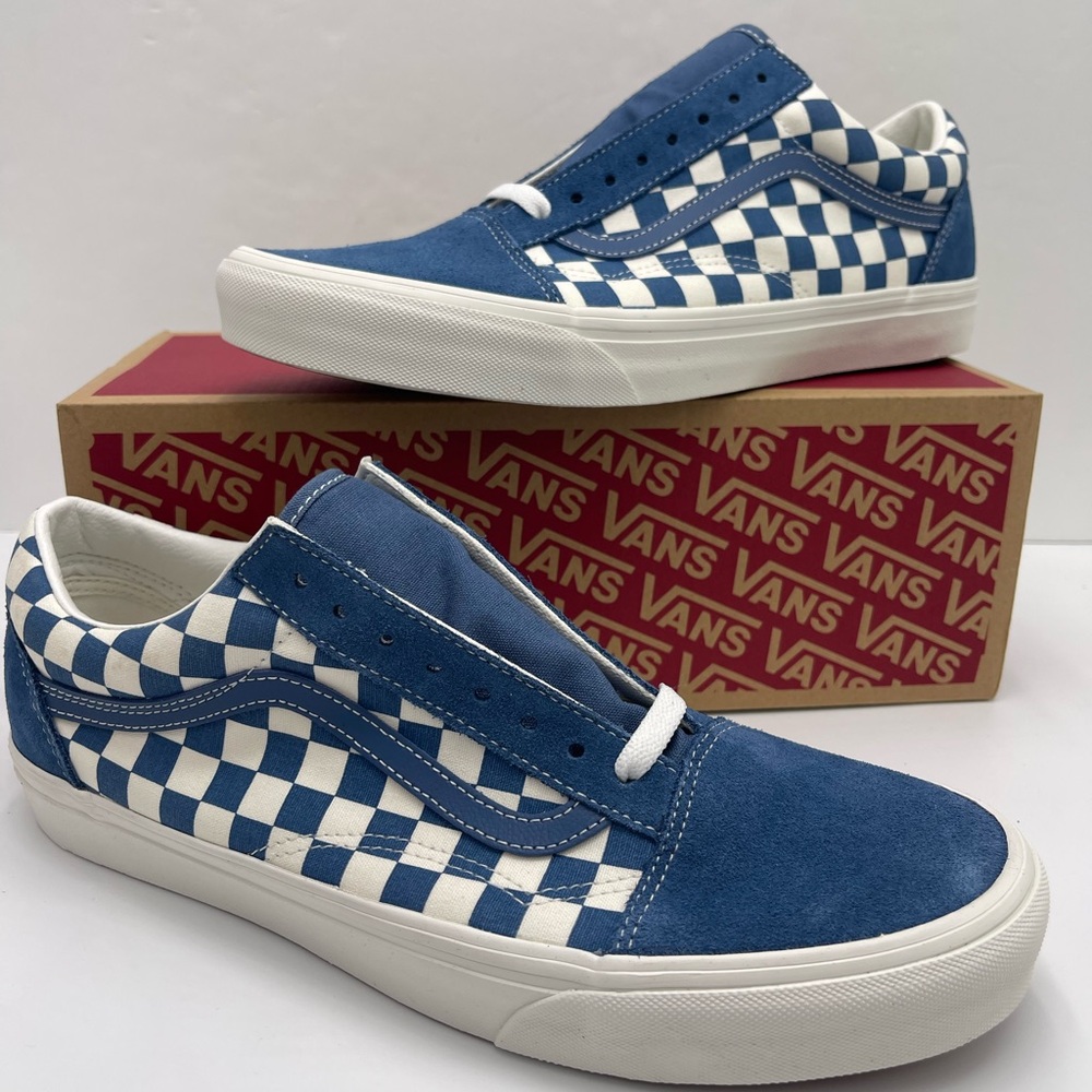 Vans WMNS Old Skool
Checkerboard Navy/White
VN000D7ZNUT Sneakers - Picture 13 of 16